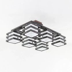 Citilux Киото CL133161 Люстра деревянная Венге Хром