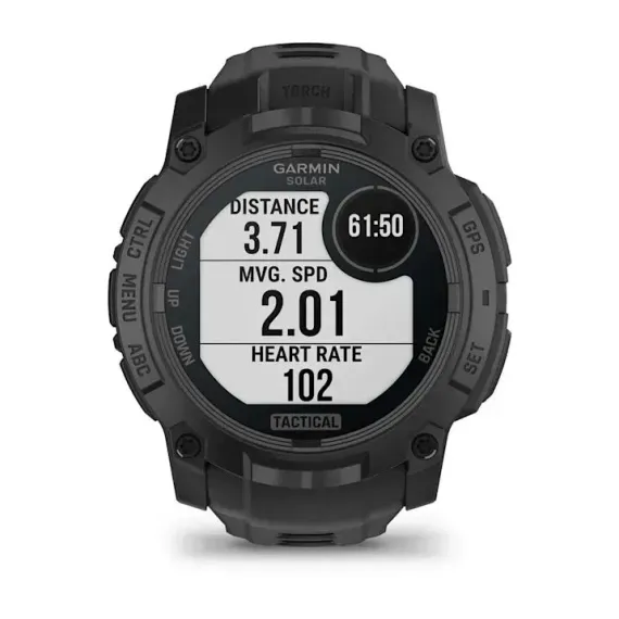 Смарт-часы Garmin Instinct 3 (50 мм) Solar Tactical Edition черные