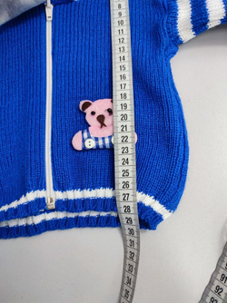 Кофта с мишкой на 1,5 года