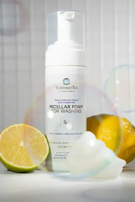 Пенка для умывания "L&L" с витамином С, ТМ YODOMETICS