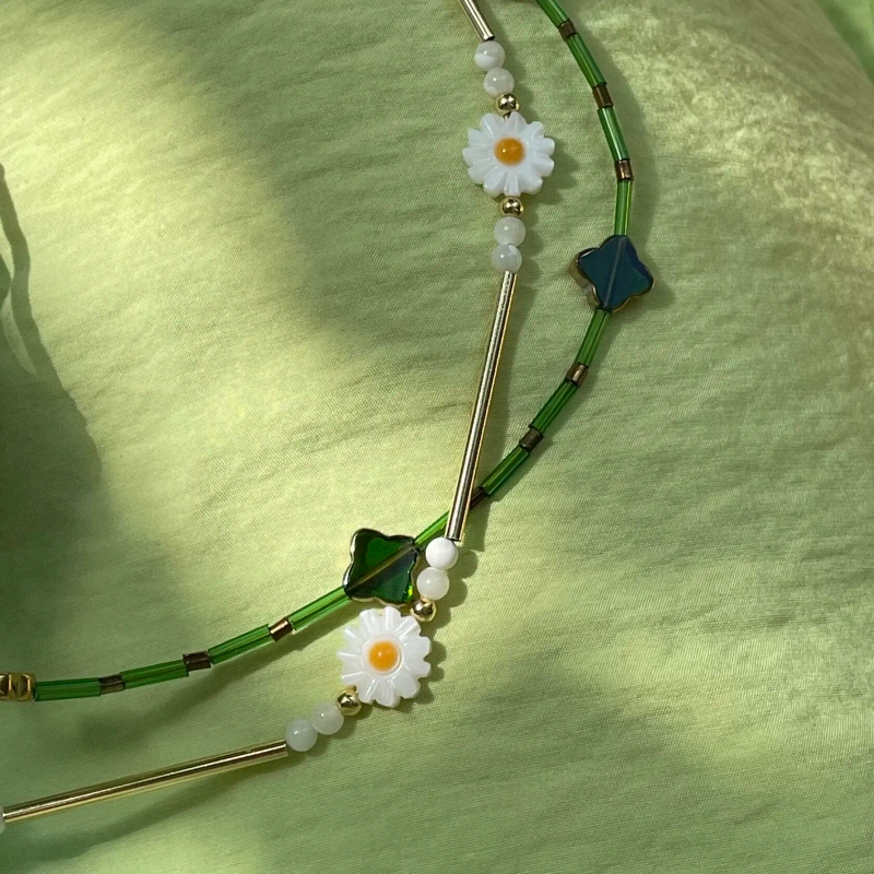 Колье Богемный шик - Золото