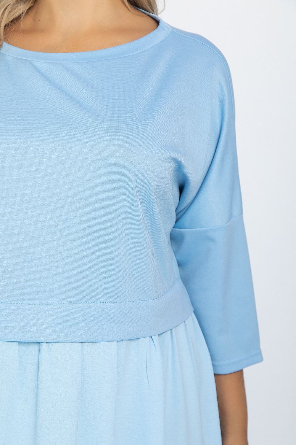 Платье бохо (голубое) П11634 LT Collection