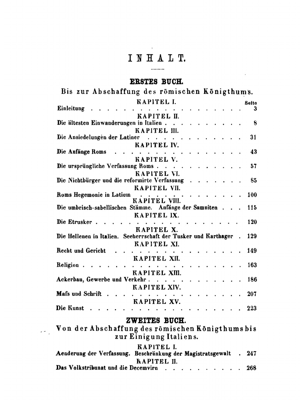 Römische Geschichte. Band 1. Bis Zur Schlacht Von Pydna | Théodor Mommsen