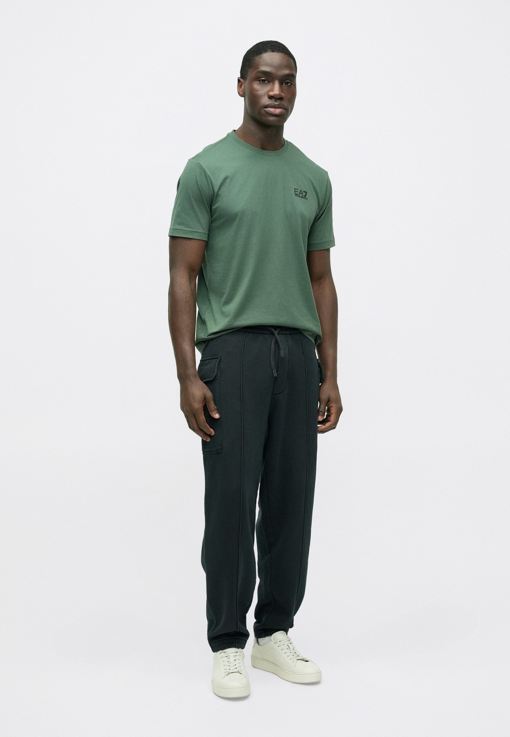 EA7 Emporio Armani UNISEX - Базовая футболка - Зелёный