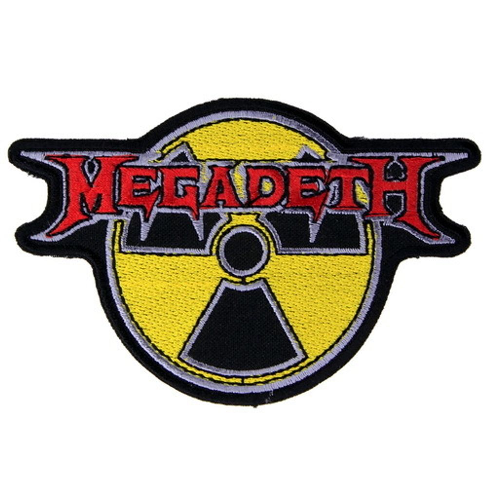 Нашивка Megadeth (радиация)