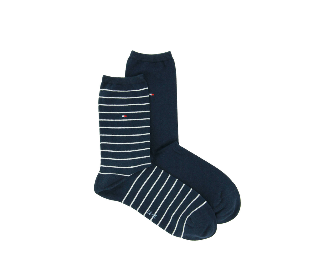 носки 2 пары Tommy Hilfiger - темно-синий(100001494)