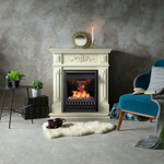 Каминокомплект Real Flame Lilian WT с очагом 3D Oregan