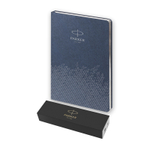 Подарочный набор: Шариковая ручка Parker Jotter + ежедневник, синий