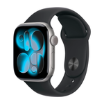 Умные часы Apple Watch Series 11 GPS, 42mm, Space Gray Aluminium Case with Black Sport Band, S/M