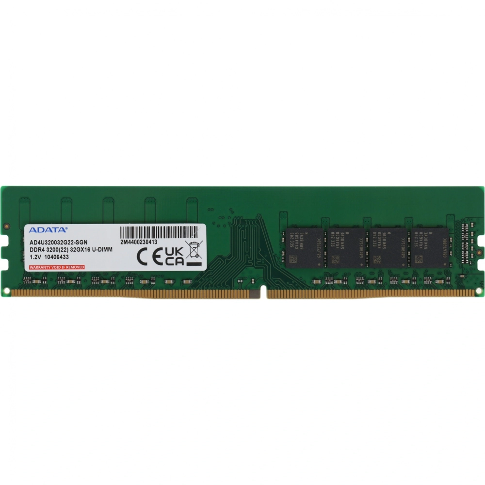 Память оперативная DDR4 A-Data 32GB PC25600 (AD4U320032G22-SGN)