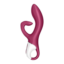 Вибратор-кролик Satisfyer Embrace me, ягодный