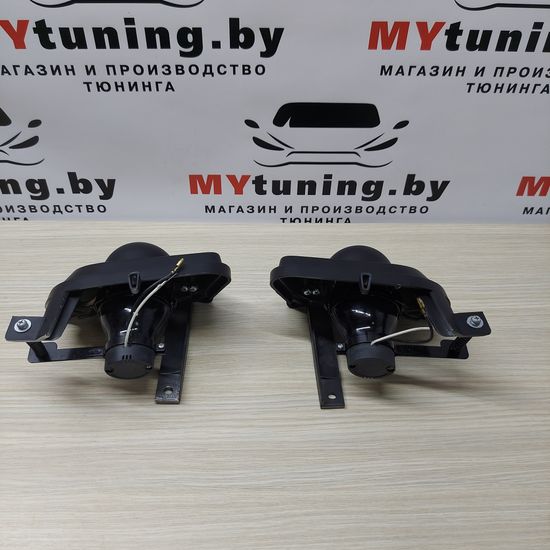 Противотуманные фары black для Mercedes E W210