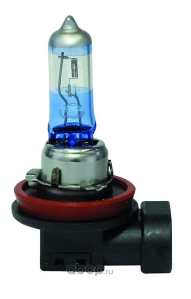 Лампа H11 12V 55W PGJ19-2 набор +150% PGJ19-2 White Vision 2 шт. картон (МАЯК)