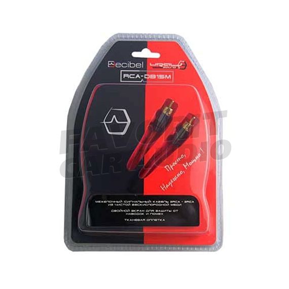 Межб. кабель URAL (УРАЛ) RCA-DB1.5M Decibel 1.5м