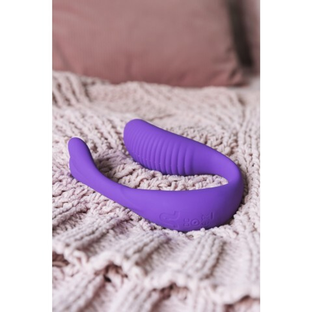 Двойной вибратор для клитора и точки G Mini Romeo с пультом ДУ от Adrien Lastic