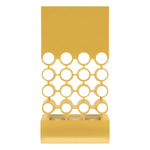 Упор противооткатный для грузового транспорта, ЖЕЛТЫЙ, 35 т, 438х200х205 мм Stels