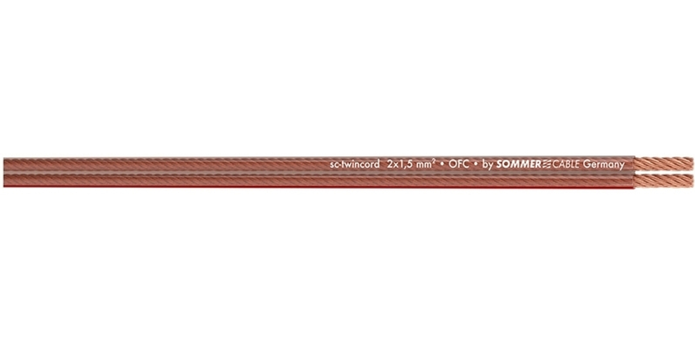 Аудиокабель Sommer Cable SC-Twincord 400-0150 (100м)