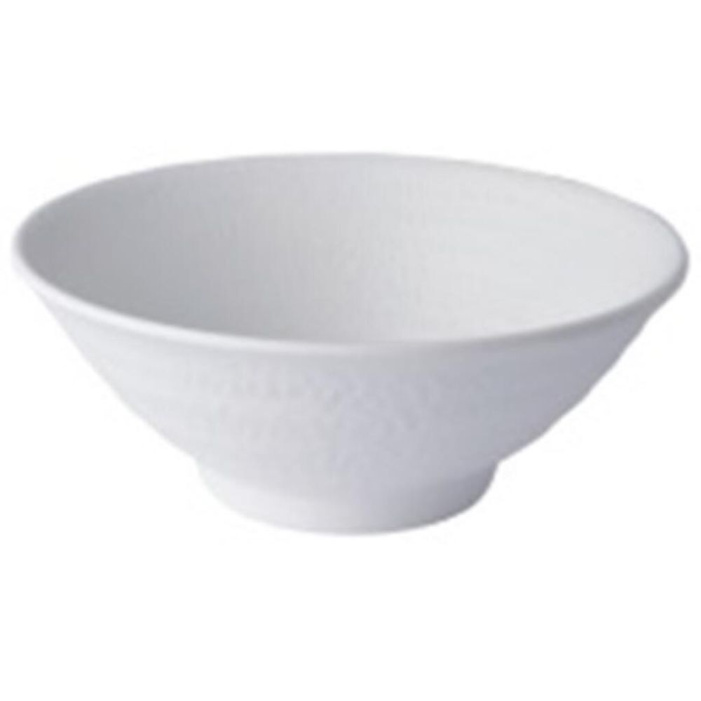 Салатник 1400 мл миска для лапши d 24,8 см пластик меламин White P.L. Proff Cuisine