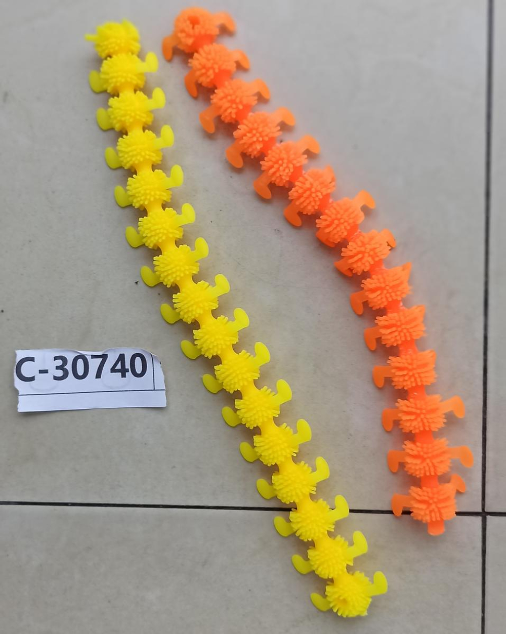 Тянучка сороконожка 22 см, с-30740