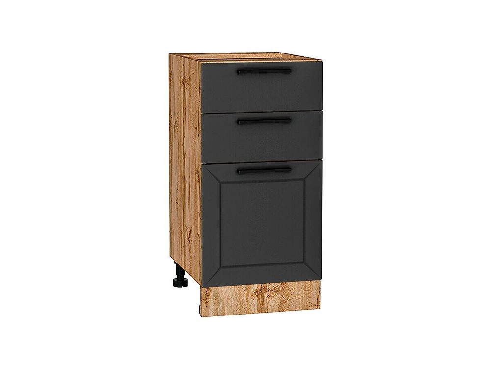 Шкаф нижний с 3-мя ящиками Глетчер