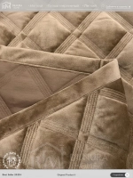 Покрывало 220х240 стеганое для кровати и дивана