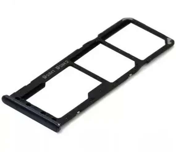 Sim лоток (один слот) для Samsung Galaxy A6 A600F (2018) / A6+ Plus A605F (2018) (Black)