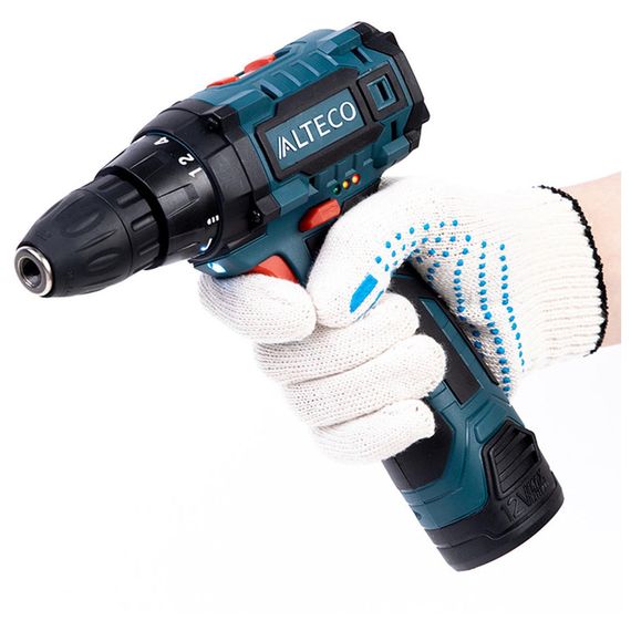 Шуруповерт ALTECO дрель аккумуляторная CD 1210.1Li X2 купить в Москве и Московской области по низкой цене с доставкой по России — (4) Шуруповерт ALTECO дрель аккумуляторная CD 1210.1Li X2 — (4)
