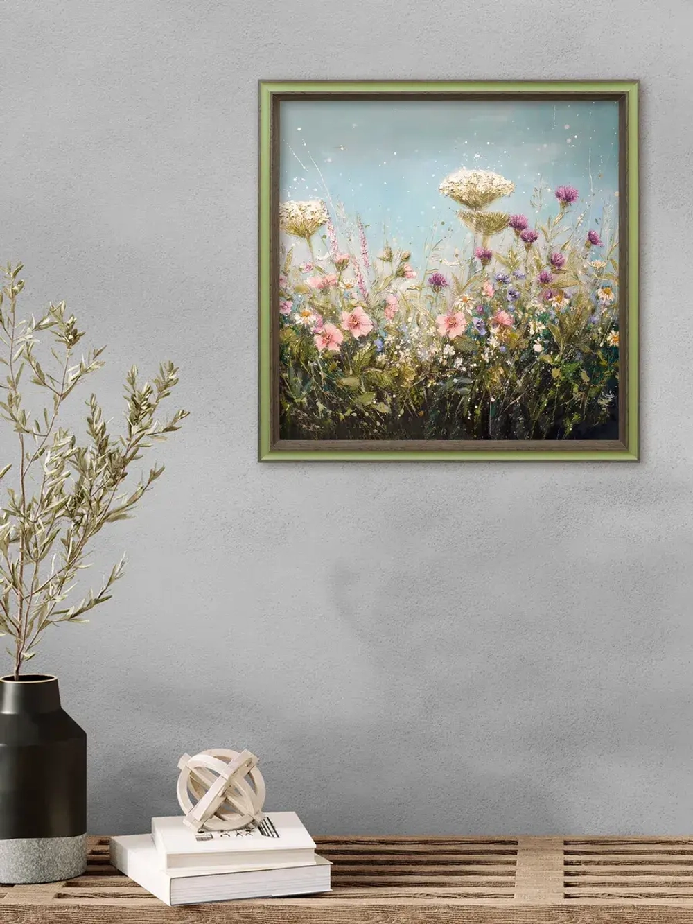 Картина на стену интерьерная на холсте 43х43 см