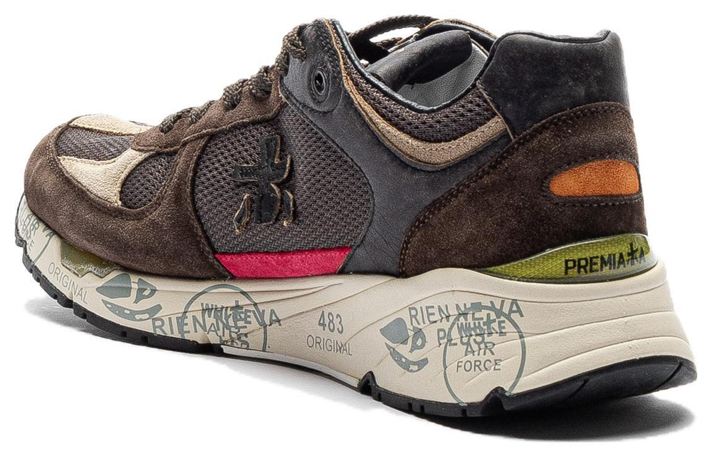 Кроссовки PREMIATA, 6426TMOROBEIGEFUXIA