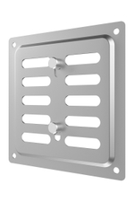 Решетка вентиляционная MER регулируемая 100x100 оцинк.сталь ERA