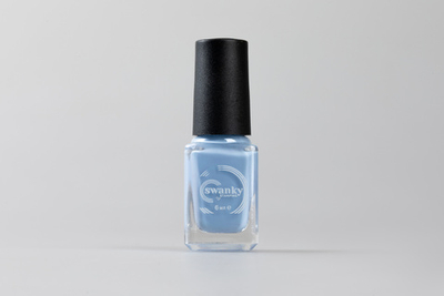 Swanky Stamping Лак для стемпинга S74 голубой, 6мл