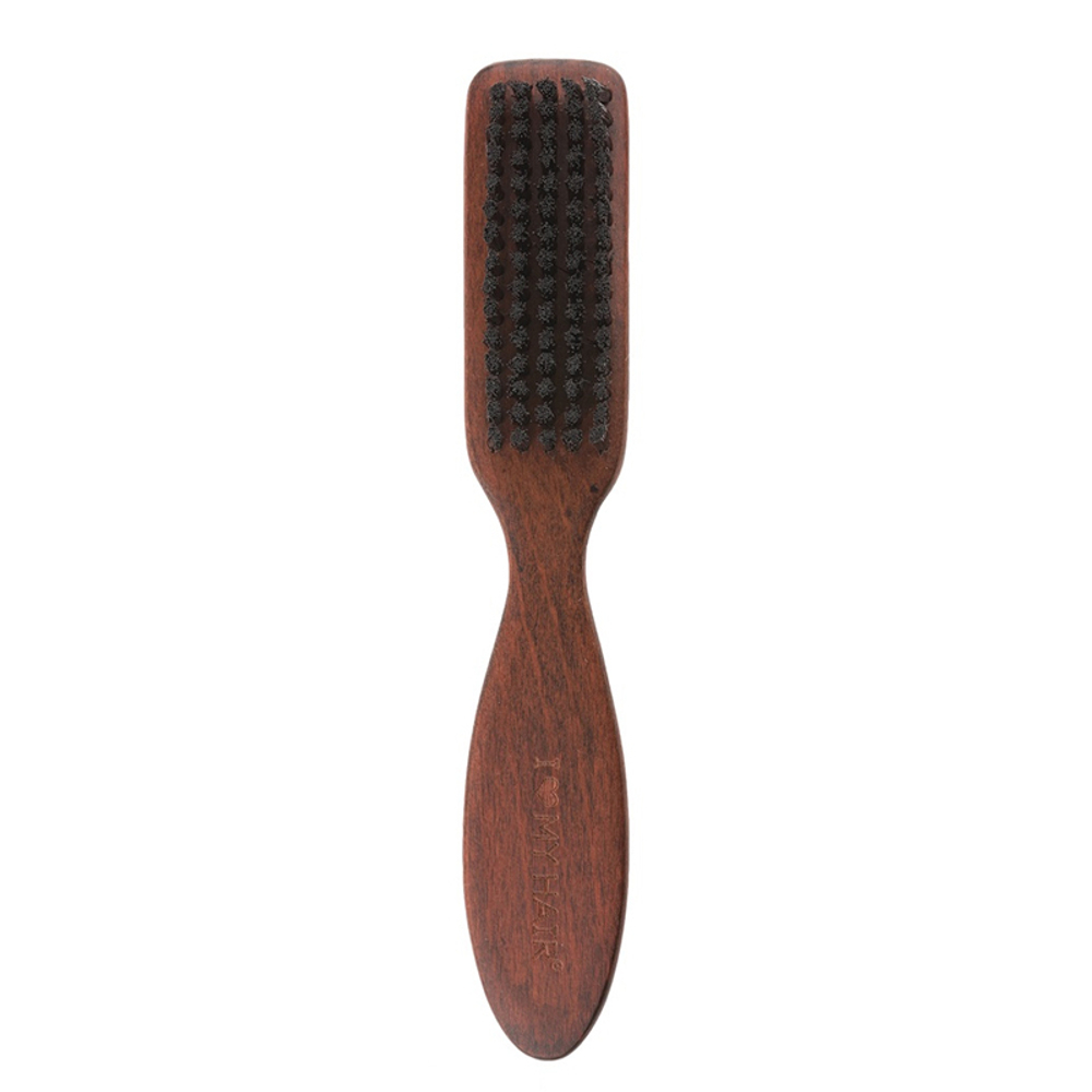 Парикмахерская щетка-сметка I Love My Hair "Sweeper" 8001, деревянная