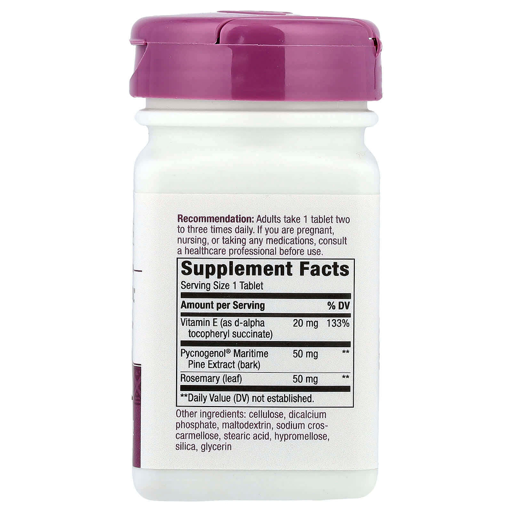 Nature's Way, Pycnogenol®, 50 мг, 30 веганских таблеток