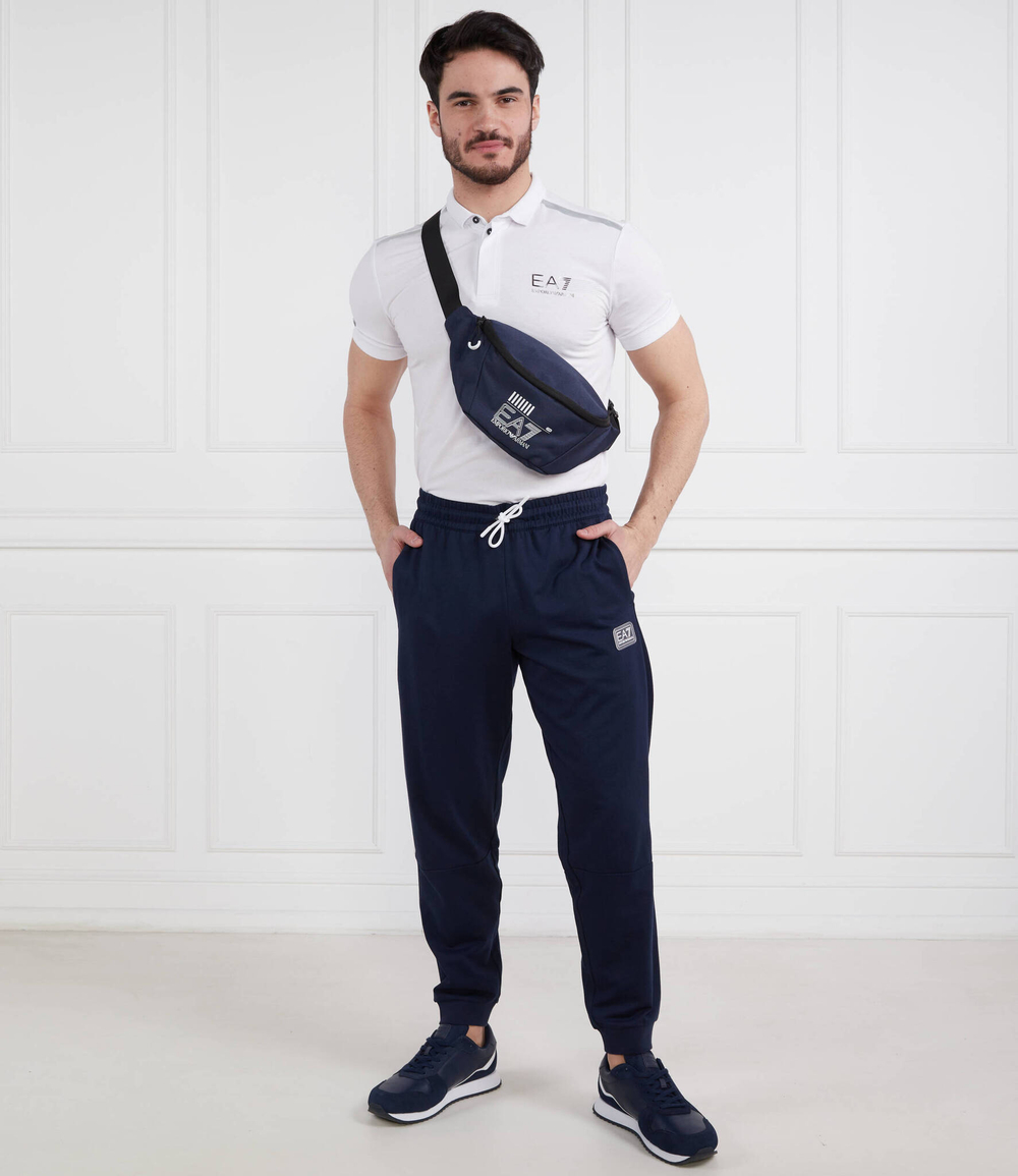 Поло EA7 - белый(3RPF04 PJMAZ)