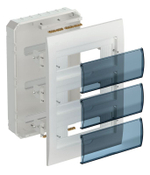 Корпус встраиваемый ЩРВ-П-36 Krepta 3 IP41 пластик. бел. IEK MKP12-V-36-40-05