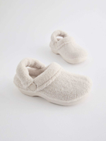 Сабо с флисом для девочки Next Q91-830, Молочный