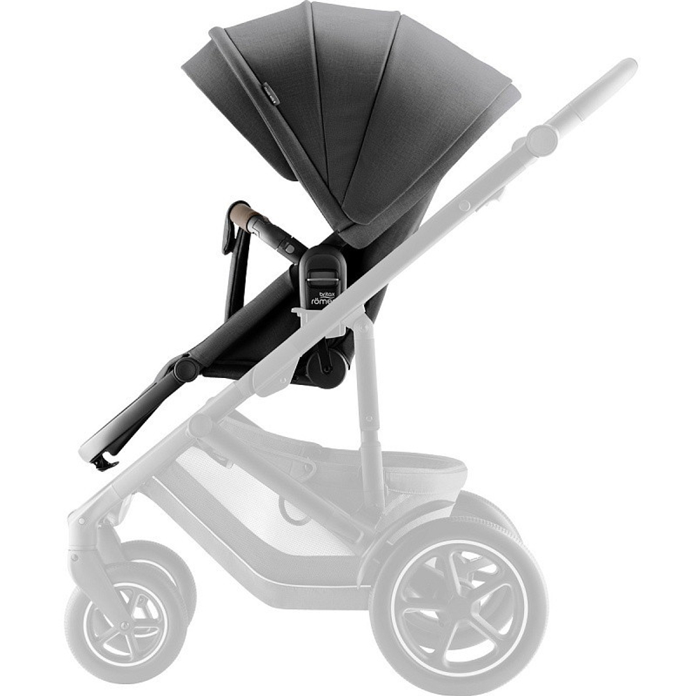 Комплект 3 в 1 Britax Roemer Smile 5Z Style и автокресло Baby-Safe Pro Classic Deep Black Mineral Grey / Deep Black