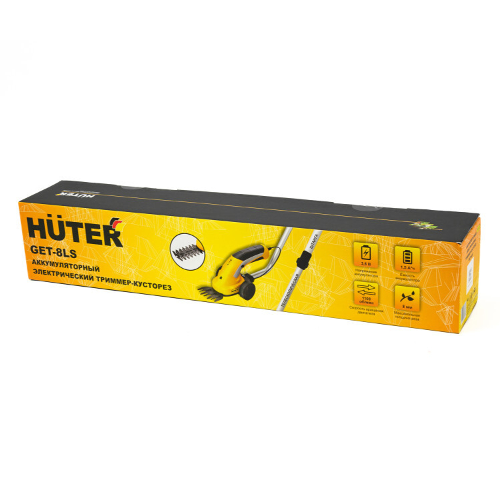Аккумуляторный триммер-кусторез Huter GET-8LS