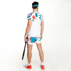 Мужское теннисное поло Nike Dri-Fit Court Slam MB T-Shirt Men - White