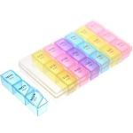 Таблетница - органайзер 21 ячейка «VOSTOKDOM», 21*12*3см