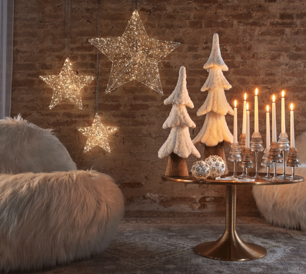 Декор звезда светящаяся STELLA MICROLED FLAT D50 EDG