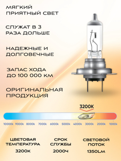 Галогеновый лампы OSRAM H7