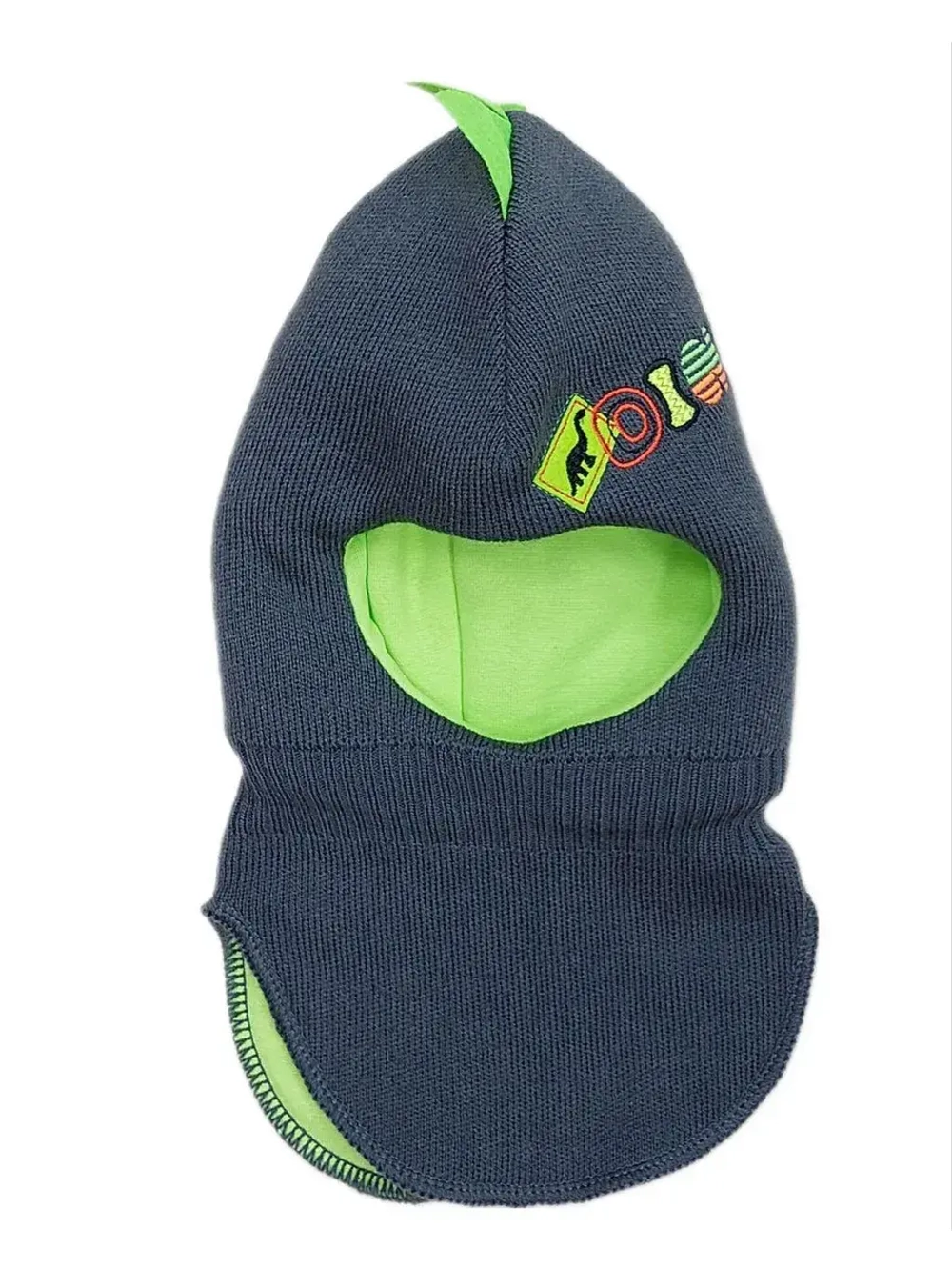 Шапка-шлем для мальчика.