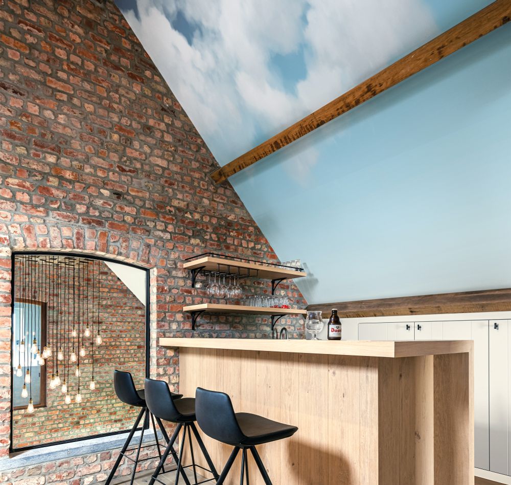 Пейзаж Облака панно