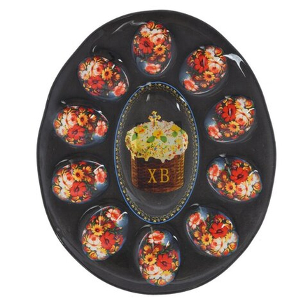 GAEM Тарелка для 10-ти яиц, L25 W21 H2 см