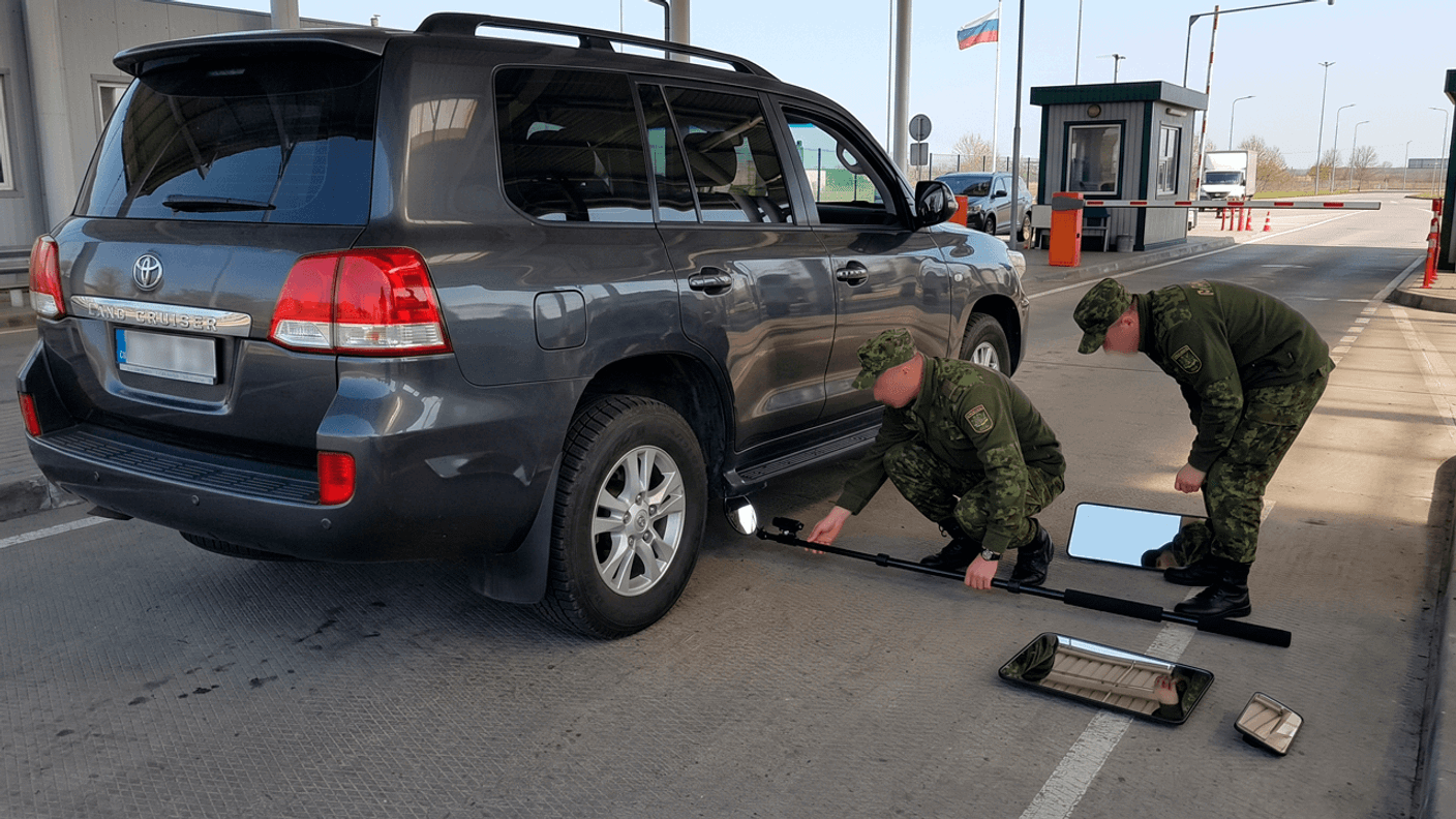 Правила досмотра автомобиля на КПП