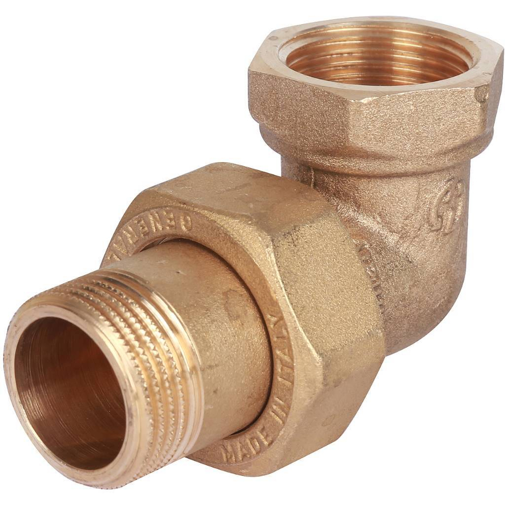 Американка STOUT угловая 3/4" ВР/НР O-Ring уплотнение