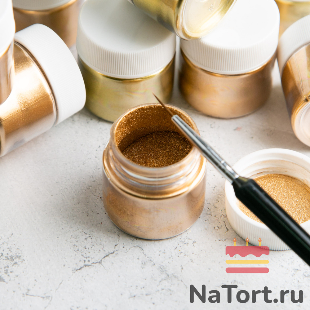 Сухой краситель Золотой «Red Gold»