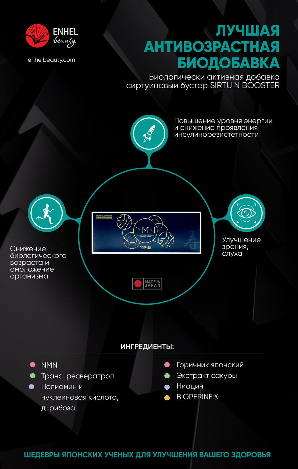 Витаминный комплекс сиртуиновый бустер SIRTUIN BOOSTER