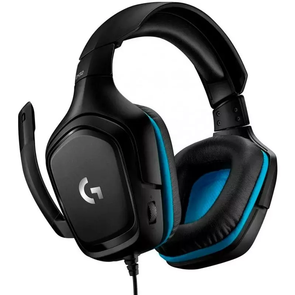 Игровая гарнитура Logitech G432, Black (981-000770)